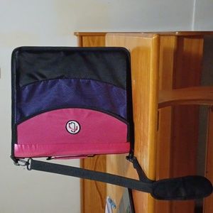 Case it , purple black and gray